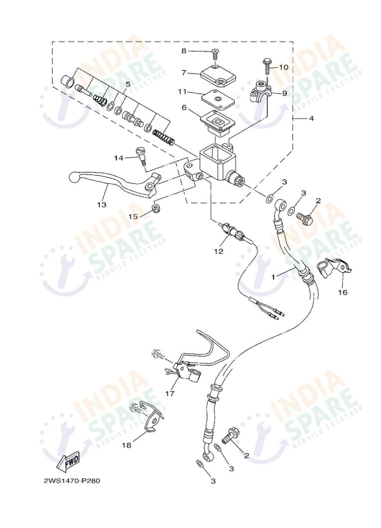FRONT MASTER CYLINDER